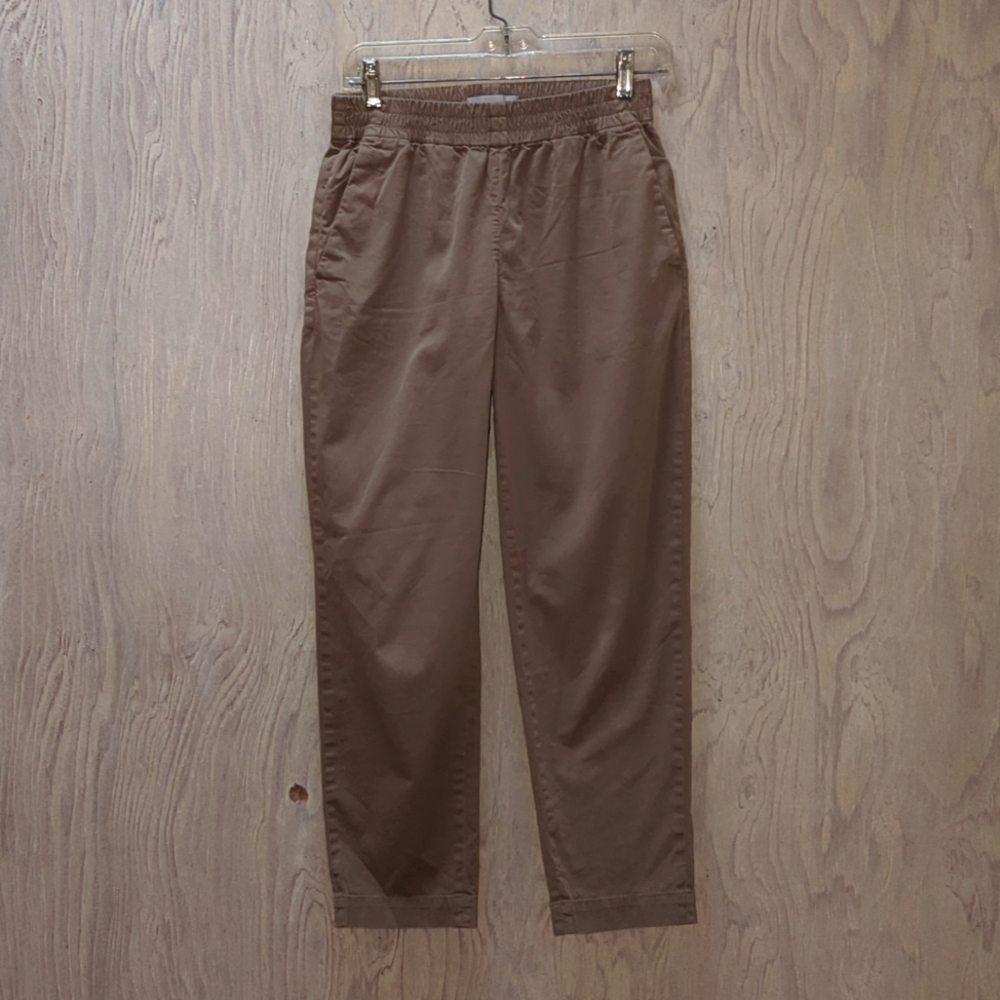 Everlane The Easy Pull On Brown Chino Pant - Picture 3 of 7